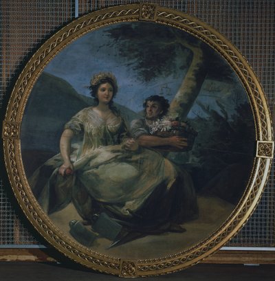 Allegory of agriculture, c.1805 by Francisco Jose de Goya y Lucientes