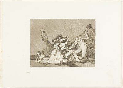 And They Are Like Wild Beasts, plate five from The Disasters of War by Francisco Jose de Goya y Lucientes