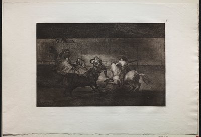 Bullfights: The Death of Pepe Illo by Francisco de Goya