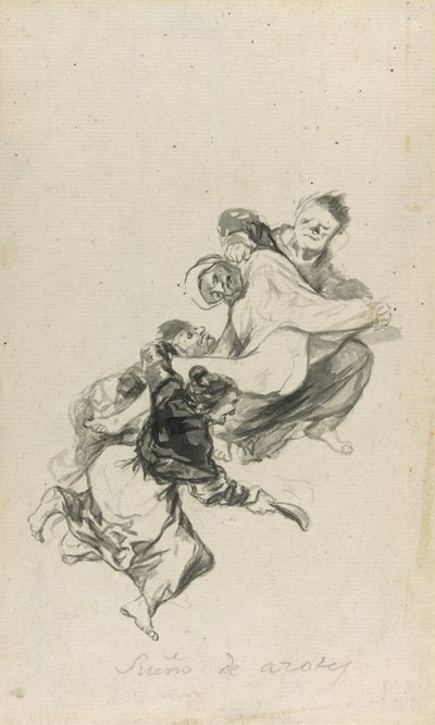 Dream of Flogging by Francisco de Goya