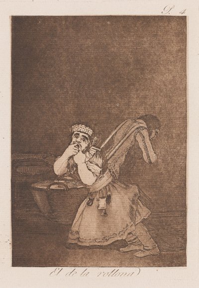 El de la Rollona, late 18th-early 19th century by Francisco de Goya