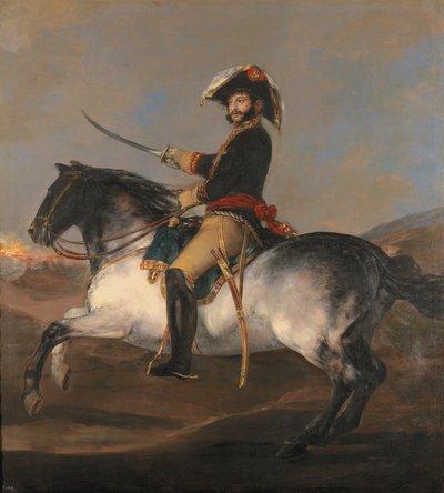 Equestrian Portrait of General Palafox by Francisco de Goya