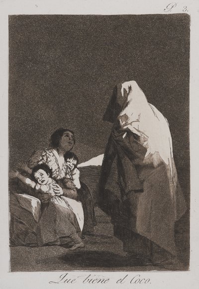 Here Comes the Bogey-Man by Francisco de Goya