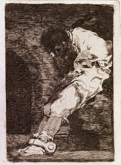 If It Is a Criminal He Dies Quickly by Francisco de Goya