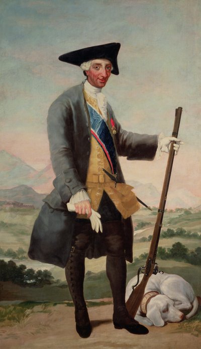 King Charles III (1716-88) as a Huntsman by Francisco de Goya