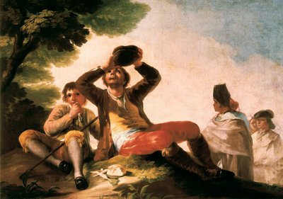 The Drinker by Francisco Jose de Goya y Lucientes
