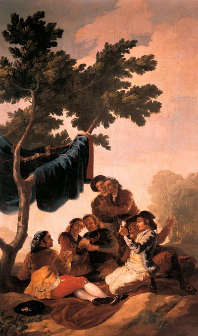 The Card Players by Francisco Jose de Goya y Lucientes