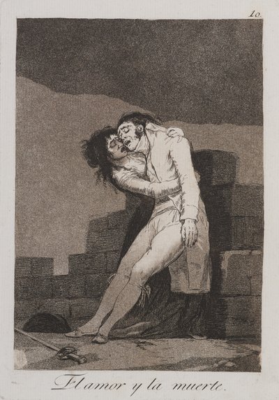 Love and Death by Francisco de Goya