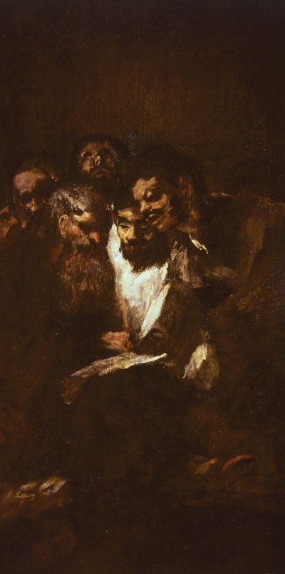 Men Reading by Francisco Jose de Goya y Lucientes