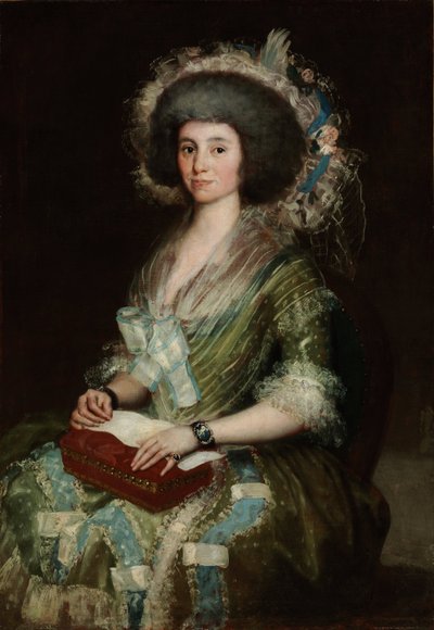 Portrait of Dona Manuela Camas by Francisco de Goya