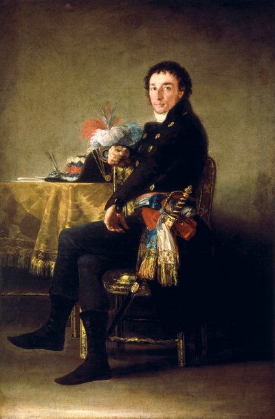 Portrait of Ferdinand Guillemardet by Francisco de Goya