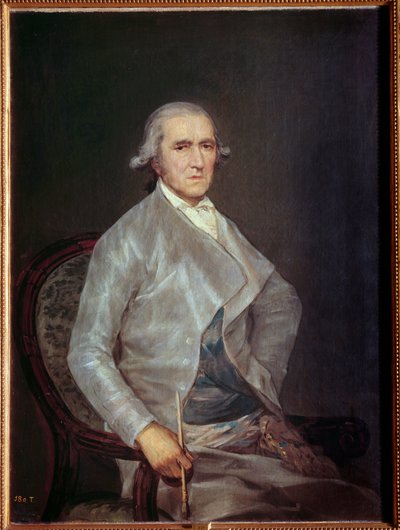 Portrait of Francisco Bayeu by Francisco de Goya