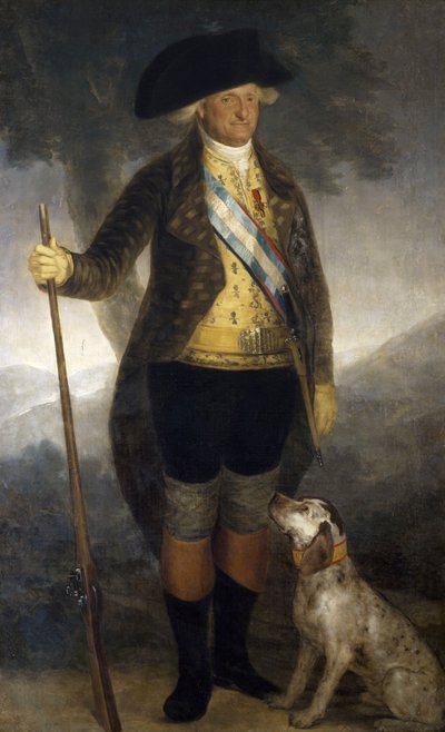 Portrait of King Charles IV of Spain by Francisco Jose de Goya y Lucientes