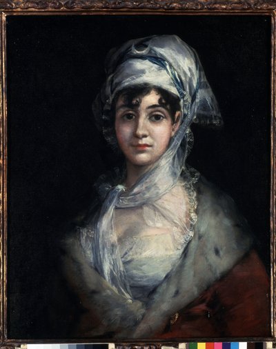 Portrait of the Actress Antonia Zarate by Francisco de Goya