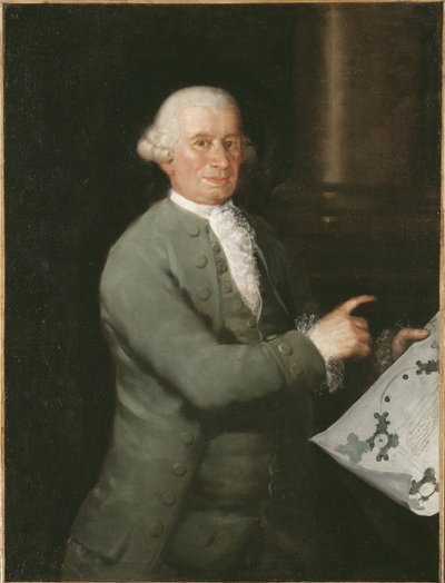 Portrait of the Architect Ventura Rodriguez by Francisco de Goya