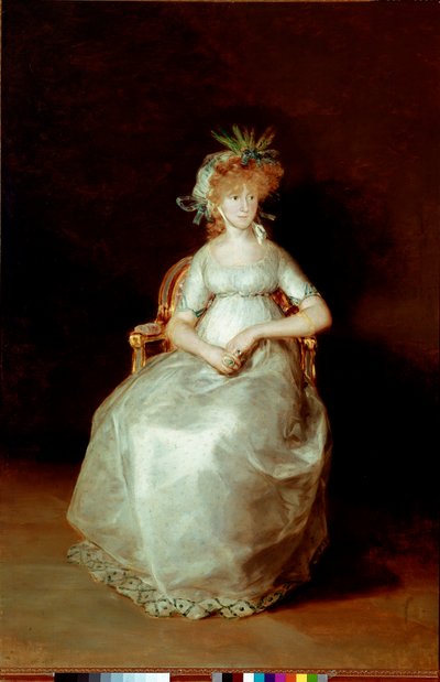 Portrait of the Countess of Chinchon by Francisco de Goya
