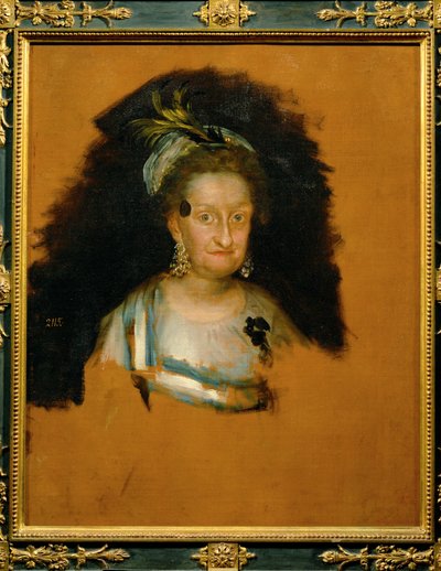 Queen Maria Luisa of Spain by Francisco Jose de Goya y Lucientes