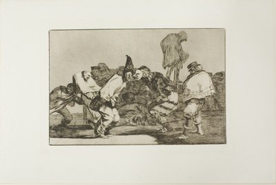 Rejoice, Carnival, for Tomorrow Thou wilt Be Ashes, plate 14 from Los Proverbios by Francisco Jose de Goya y Lucientes