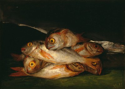 Still Life with Golden Bream by Francisco de Goya
