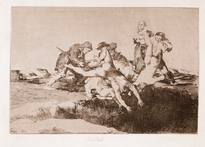 The Disasters of War: Charity by Francisco de Goya