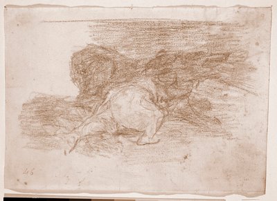 The Disasters of War: He reaps some benefits by Francisco de Goya