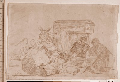 The Disasters of War: Strange devotion by Francisco de Goya