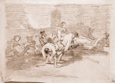 The Disasters of War: They Will Still Be Able to Serve by Francisco de Goya
