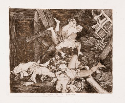 The Disasters of War: War damages by Francisco de Goya