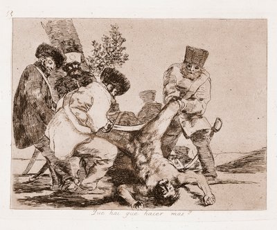 The Disasters of War: What else can we do? by Francisco de Goya