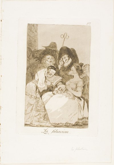 The Filiation, Plate 57 from Los Caprichos by Francisco Jose de Goya y Lucientes