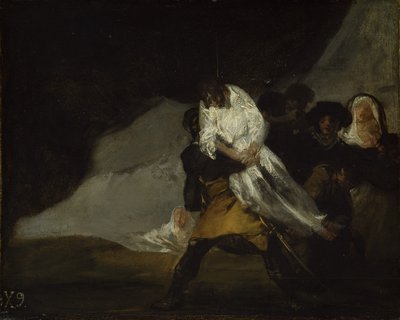 The Hanged Monk by Francisco de Goya