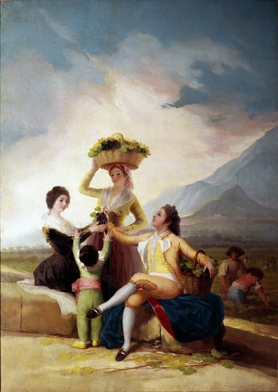 The Harvest by Francisco de Goya
