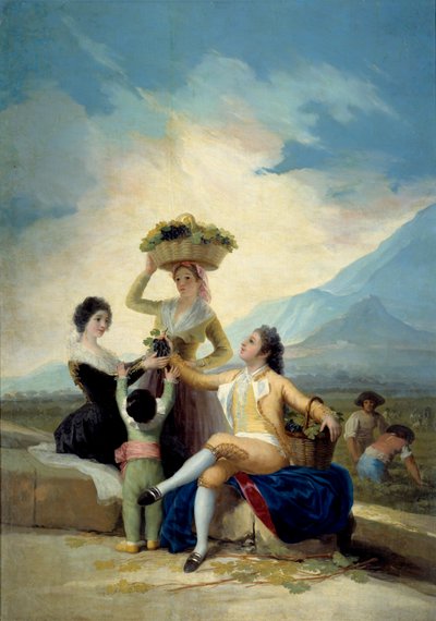 The Harvest by Francisco de Goya