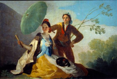 The Parasol by Francisco de Goya