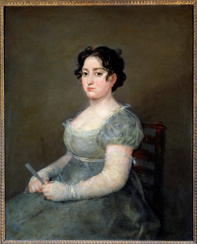 The Woman with the Fan by Francisco de Goya