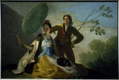 The Parasol by Francisco de Goya