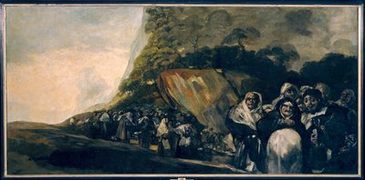 The Pilgrimage to the Source San Isidro by Francisco de Goya