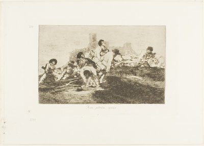 They Can Still be of Use, plate 24 from The Disasters of War by Francisco Jose de Goya y Lucientes