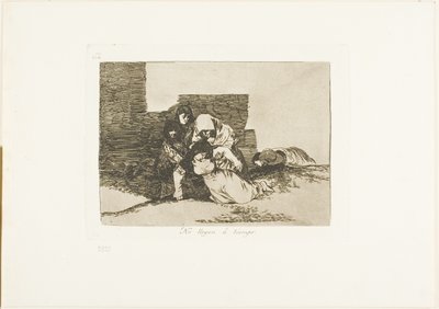 They Do Not Arrive in Time, Plate 52 from The Disasters of War by Francisco Jose de Goya y Lucientes
