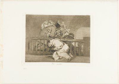 This is How it Happened, plate 47 from The Disasters of War by Francisco Jose de Goya y Lucientes