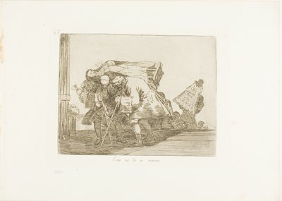This is Not Less so, plate 67 from The Disasters of War by Francisco Jose de Goya y Lucientes
