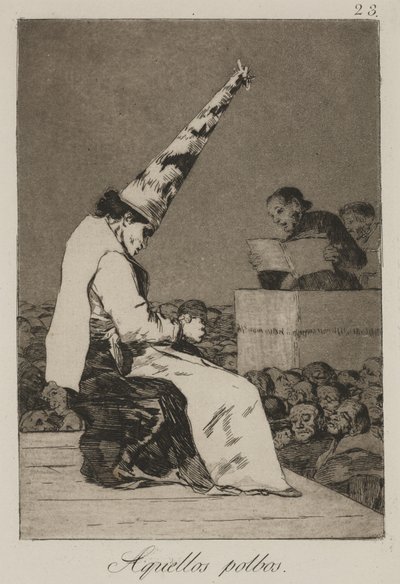 Those Specks of Dust by Francisco de Goya