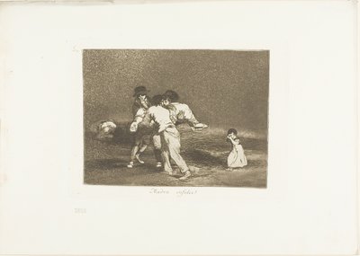 Unhappy Mother!, plate 50 from The Disasters of War by Francisco Jose de Goya y Lucientes