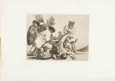 What More Can Be Done?, plate 33 from The Disasters of War by Francisco Jose de Goya y Lucientes