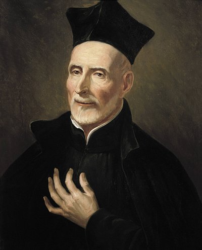 Saint Joseph Calasanctius (1556-1648). Spanish Religious Man and Pedagogue by Francisco Jover y Casanova