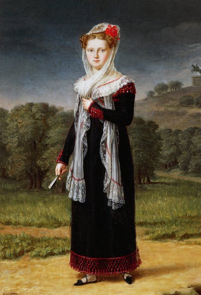 Portrait of Marie Louise, Duchess of Parma by Francisco Lacoma