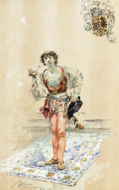 The Suitor by Francisco Pradilla y Ortiz