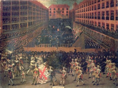 Auto de Fé in 1656 by Francisco Rizi