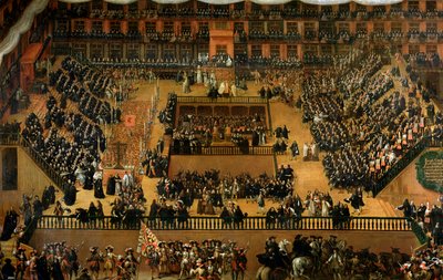 Auto de Fe in the Plaza Mayor, Madrid by Francisco Rizi