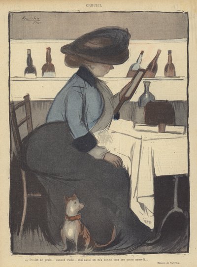 Illustration for Le Rire by Francisco Sancha y Lengo